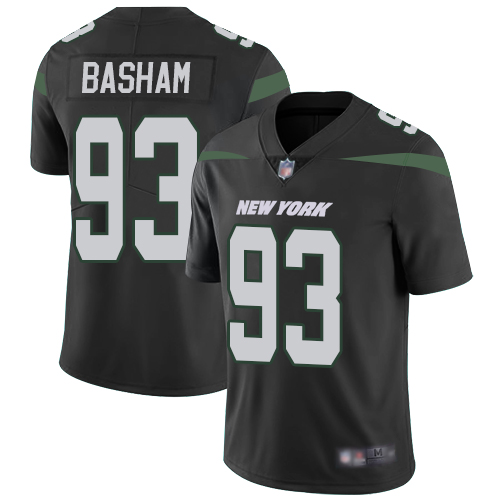 New York Jets Limited Black Men Tarell Basham Alternate Jersey NFL Football #93 Vapor Untouchable->women nfl jersey->Women Jersey